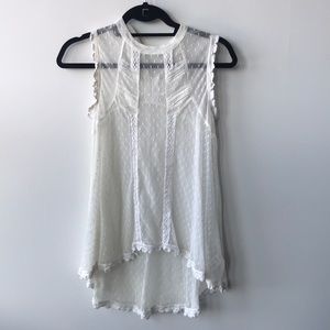 FREE PEOPLE Lace Tunic